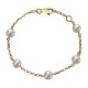 Gabriel Fashion 14 Karat Secret Garden Chain Bracelet TB2469Y4JPL