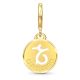Endless Jewelry Capricorn Zodiac Coin 18k Gold Plated Charm 53346-10