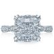 HT2604PR85 Platinum Tacori RoyalT Engagement Ring