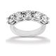 Diamond Five Stone Band 18 Karat Taryn Collection TQD B-0912-5