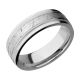 Lashbrook 7FGEW2UMIL13/METEORITE Titanium Wedding Ring or Band