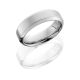 Lashbrook CC7HB2UMIL(NS) SATIN/POLISH Cobalt Chrome Wedding Ring or Band