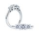 A.JAFFE Platinum Classic Engagement Ring ME1704