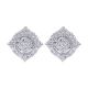 Gabriel Fashion 14 Karat Lusso Diamond Stud Earrings EG12308W45JJ