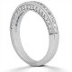 Taryn Collection Platinum Wedding Ring TQD B-708