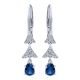 Gabriel Fashion 14 Karat Lusso Color Drop Earrings EG12207W45SA