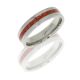 Lashbrook 6F12/CORAL POLISH Titanium Wedding Ring or Band