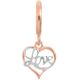 Endless Jewelry Love Rose Gold Plated Charm 63350