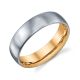 273681 Christian Bauer Platinum & 18 Karat Wedding Ring / Band