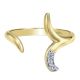 Gabriel Fashion 14 Karat Trends Knuckle Ladies' Ring LR50528Y45JJ