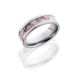 Lashbrook 6F13/KINGSPINK POLISH Titanium Wedding Ring or Band