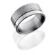Lashbrook 10F1.5OC STONE-POLISH Titanium Wedding Ring or Band
