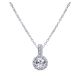 Gabriel Fashion 14 Karat Lusso Diamond Necklace NK1343W44JJ