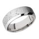 Lashbrook 8HB15/METEORITE Titanium Wedding Ring or Band