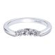 Gabriel 14 Karat Contemporary Wedding Band WB9309W44JJ