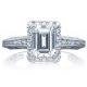 Tacori 2618EC75X55 18 Karat Reverse Crescent Engagement Ring