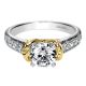 Gabriel 14 Karat Contemporary Engagement Ring ER9238M44JJ