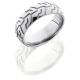 Lashbrook 8DCycle41 Sand-Polish Titanium Wedding Ring or Band