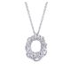 Gabriel Fashion 14 Karat Lusso Diamond Necklace NK2973W44JJ