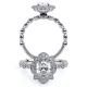 Verragio Renaissance-977OV Platinum Diamond Engagement Ring