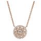 Gabriel Fashion 14 Karat Clustered Diamonds Necklace NK4136K45JJ