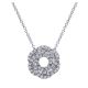 Gabriel Fashion 14 Karat Lusso Diamond Necklace NK4902W45JJ