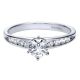 Gabriel 14 Karat Contemporary Engagement Ring ER2150W44JJ