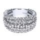 Gabriel Fashion 14 Karat Lusso Diamond Ladies' Ring LR6544W44JJ