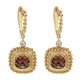 Gabriel Fashion 14 Karat Bombay Drop Earrings EG10245Y45SQ