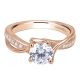 Gabriel 14 Karat Contemporary Engagement Ring ER6360K44JJ