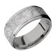 Lashbrook 9FGE16/METEORITE Titanium Wedding Ring or Band