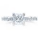 Tacori 202-2PR55 18 Karat Sculpted Crescent Engagement Ring