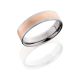 Lashbrook 6F14/14KR CROSS BRUSH Titanium Wedding Ring or Band