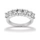 Diamond Seven Stone Band Platinum Taryn Collection TQD B-5572