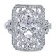Gabriel Fashion 14 Karat Victorian Ladies' Ring LR4666W44JJ
