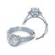 Verragio Parisian-DL117R Platinum Engagement Ring