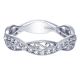 Gabriel Fashion 14 Karat Stackable Stackable Ladies' Ring LR6317W45JJ
