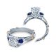Verragio Parisian-CL-DL124R Platinum Engagement Ring