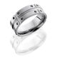 Lashbrook 8F11V5SEGD Satin Titanium Wedding Ring or Band