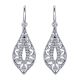Gabriel Fashion 14 Karat Lace Drop Earrings EG12575W45JJ