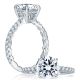 A.JAFFE Platinum Classic Engagement Ring ME1853Q