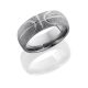 Lashbrook 8D/BASKETBALL STIPPLE Titanium Wedding Ring or Band