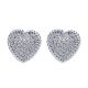 Gabriel Fashion 14 Karat Hampton Diamond Stud Earrings EG10322W45JJ