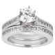 Taryn Collection Platinum Diamond Engagement Ring TQD A-778