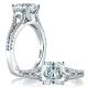 A.JAFFE 18 Karat Signature Engagement Ring MES573