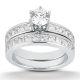 Taryn Collection Platinum Diamond Engagement Ring TQD A-8341