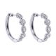 Gabriel Fashion 14 Karat Hoops Hoop Earrings EG11713W45JJ