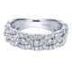 Gabriel Fashion 14 Karat Lusso Diamond Ladies' Ring LR6429W44JJ