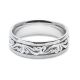 Tacori Platinum Hand Engraved Wedding Band HT2392