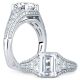 A.JAFFE Platinum Signature Engagement Ring MES693